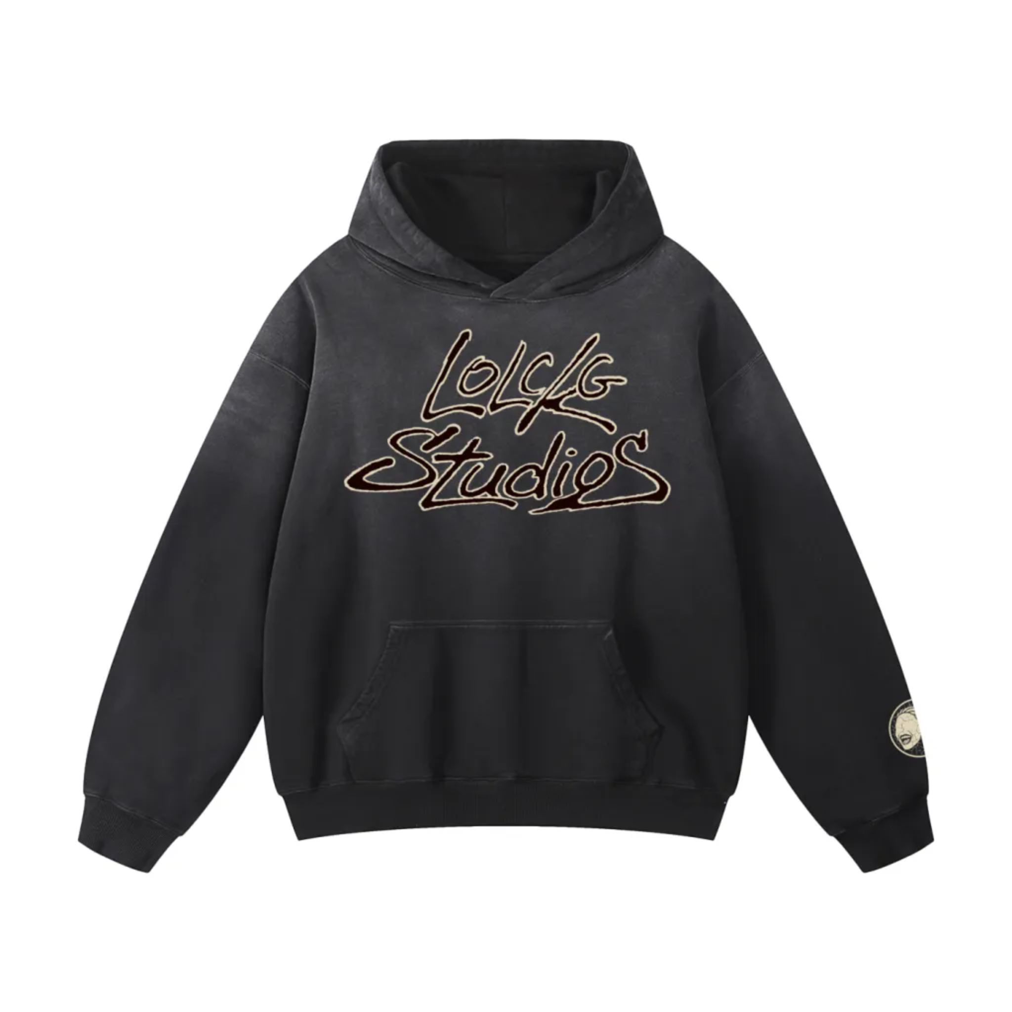 Boy, You Too Funny Oversized Sunfaded Hoodie